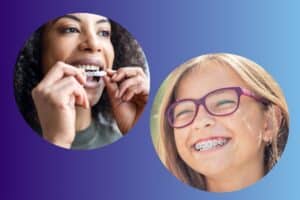 Choose between invisalign and braces
