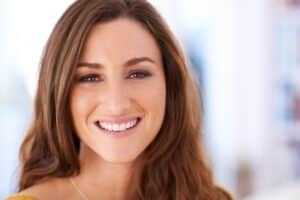 women showing brighter smile